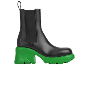  Bottega Veneta Wmns Flash Chelsea Boot 'Black Parakeet'