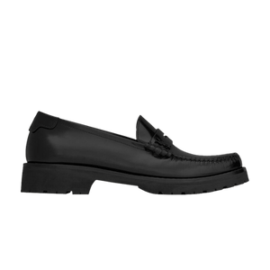 Saint Laurent Wmns Le Loafer Chunky Penny Slippers 'Black'