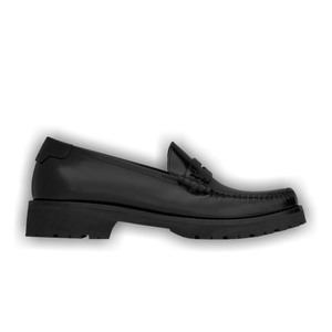 Saint Laurent Wmns Le Loafer Chunky Penny Slippers 'Black'