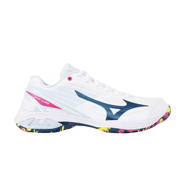 Mizuno Wave Claw 4 Wide 'White Blue Multi' 71GA264302