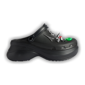 Crocs x Balenciaga Mule Jibbitz 'Black'