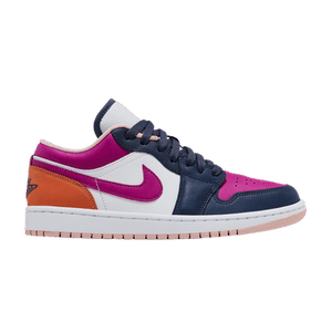 Wmns Air Jordan 1 Low SE 'Mismatched - Purple Magenta'