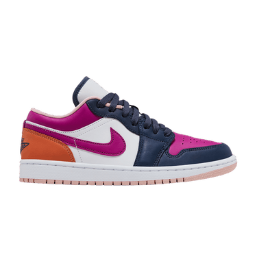Wmns Air Jordan 1 Low SE 'Mismatched - Purple Magenta'