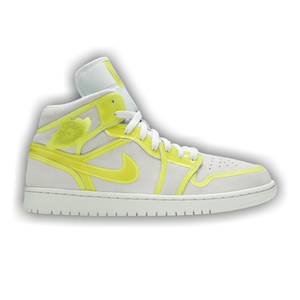 Wmns Air Jordan 1 Mid LX 'Off White Opti Yellow'