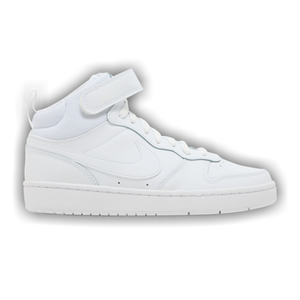 Nike Court Borough Mid 2 GS 'Triple White'