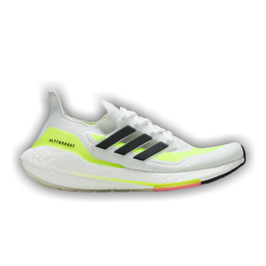 adidas UltraBoost 21 'White Solar Yellow'