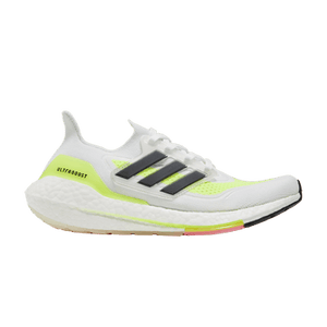 adidas Wmns UltraBoost 21 'White Solar Yellow'