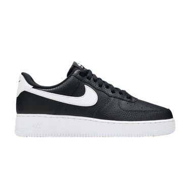 Nike Air Force 1 '07 'Black White Tumbled'