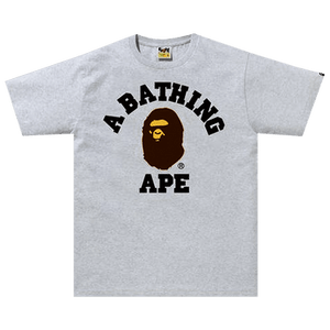 BAPE College Tee 'Gray'