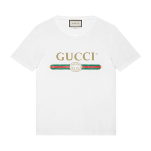 Gucci Washed Jersey Oversize T-Shirt 'White'