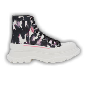 Alexander McQueen Wmns Tread Slick Boot 'Watercolour Graffiti'