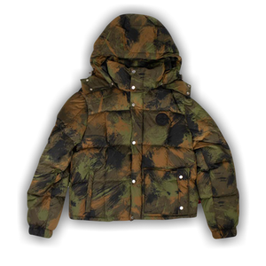 Off-White Camouflage Padded Jacket 'Green'