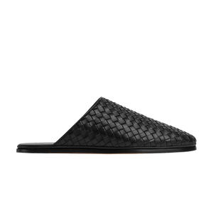 Bottega Veneta Wmns Leather Slipper 'Black'