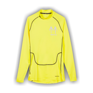 Nike x Off-White Long-Sleeve Running Top 'Opti Yellow'