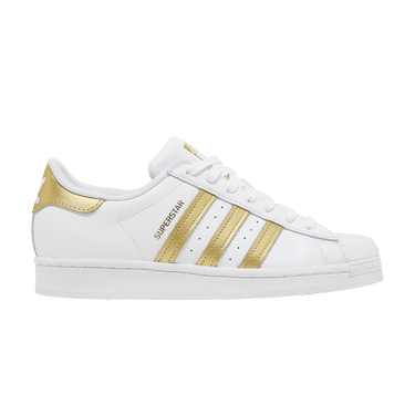 adidas Wmns Superstar 'White Gold Metallic'