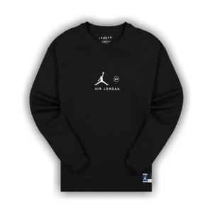 Air Jordan x Fragment Long-Sleeve T-Shirt 'Black/Reflective Silver'