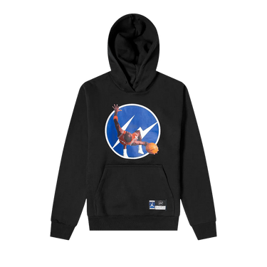 Air Jordan x Fragment Image Pullover Hoodie 'Black/Reflective Silver'