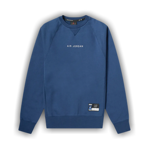 Air Jordan x Fragment Crewneck 'Navy/Sport Royal/White'