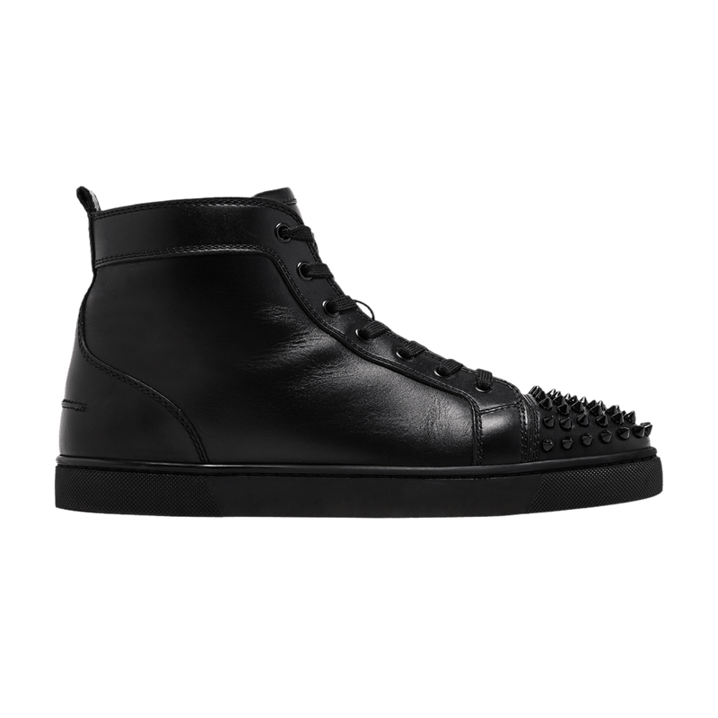 Christian Louboutin Louis Flat Calf Spikes 'Black' 1151061 B049