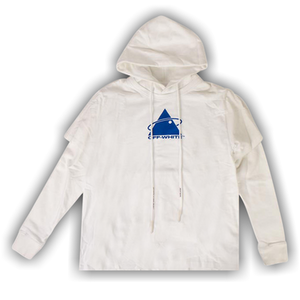 Off-White Triangle Double Sleeve Hooded Sweatshirt 'White'