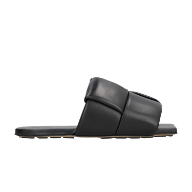 Bottega Veneta Wmns Flat Sandal 'Black'