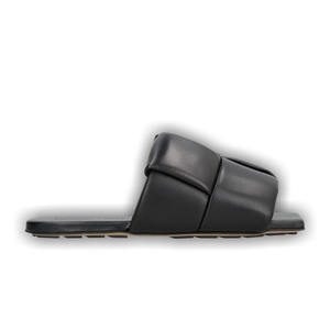 Bottega Veneta Wmns Flat Sandal 'Black'