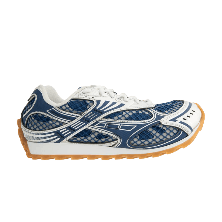 Bottega Veneta Orbit Low Laceup Sneaker 'Blue Venezia Silver' 741357 V2X40 4025