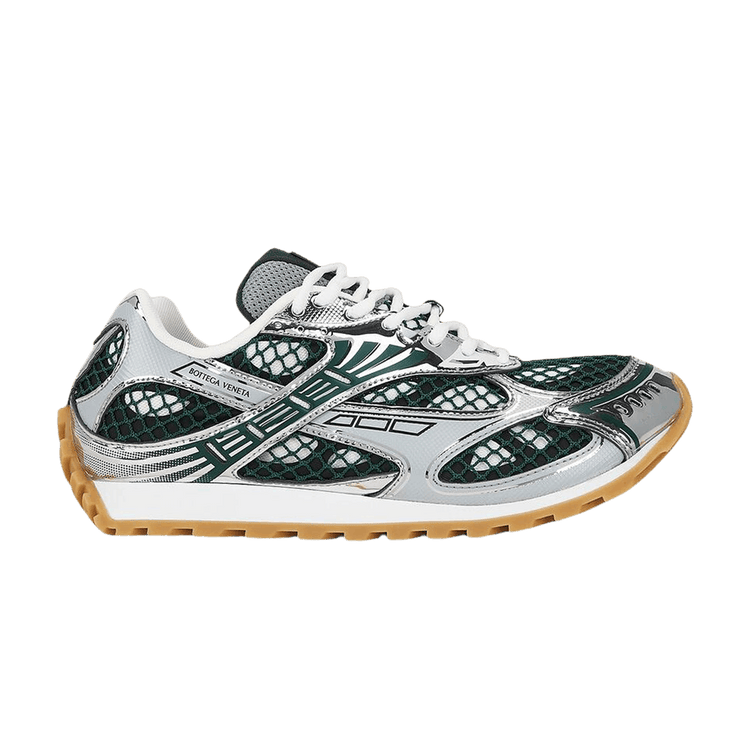 Bottega Veneta Orbit Sneaker 'Biliard Green Silver' 741357 V2X40 3031