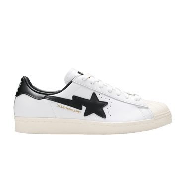 BAPE x adidas Superstar 'White Black'