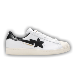 BAPE x adidas Superstar 'White Black'