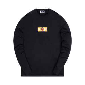 Kith For Shaina McCoy Classic Logo Long-Sleeve Tee 'Black'