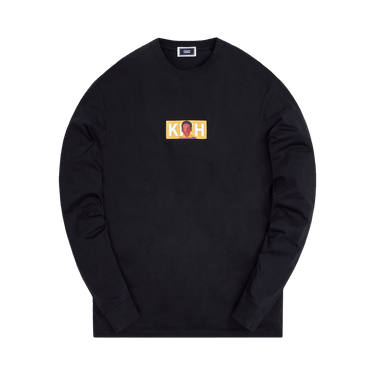 Kith For Shaina McCoy Classic Logo Long-Sleeve Tee 'Black'