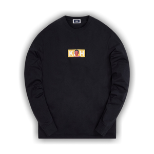 Kith For Shaina McCoy Classic Logo Long-Sleeve Tee 'Black'