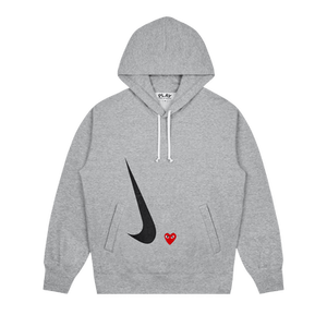 Nike Women's x Comme des Garçons PLAY Hoodie 'Grey'