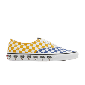 Vans Authentic 'Sidewall Palm Tree Checkerboard'