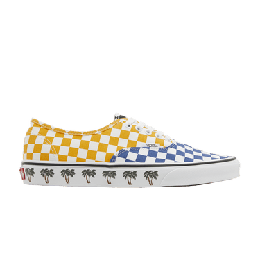 Vans Authentic 'Sidewall Palm Tree Checkerboard'