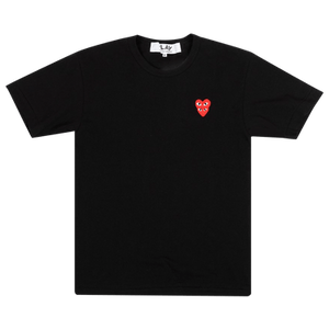 Comme des Garçons PLAY Double Heart T-Shirt 'Black'