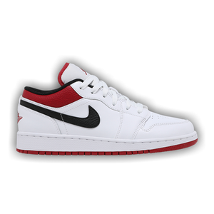 Air Jordan 1 Low GS 'White Gym Red'