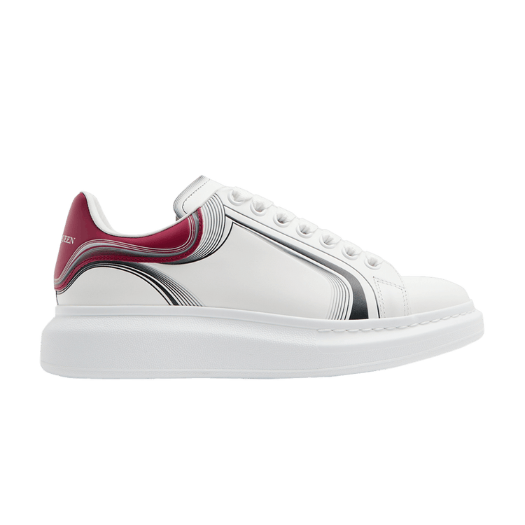 Alexander McQueen Oversized Sneaker 'Curve Tech - Garnet' 750336 WIDJM 8835