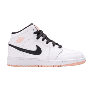 Air Jordan 1 Mid GS 'White Arctic Orange'