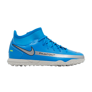 Nike Phantom GT Club DF TF GS 'Photo Blue Metallic Silver'