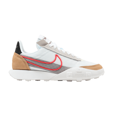 Nike Wmns Waffle Racer 2X 'White Bright Crimson'
