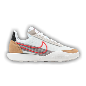 Nike Wmns Waffle Racer 2X 'White Bright Crimson'