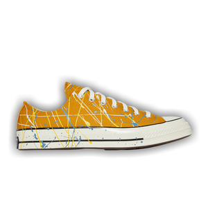Converse Chuck 70 Low 'Paint Splatter - Sunflower Gold'