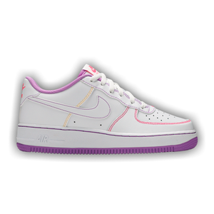 Nike Air Force 1 '07 Low GS 'Contrast Stitch - Fuchsia Glow'
