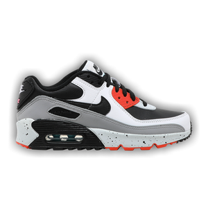 Nike Air Max 90 Leather GS 'White Turf Orange Speckled'