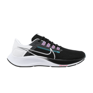Nike Air Zoom Pegasus 38 'Black Metallic Silver'