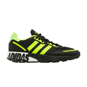Adidas ZX 1K Boost 'Bold Logo Graphic - Black Solar Yellow'