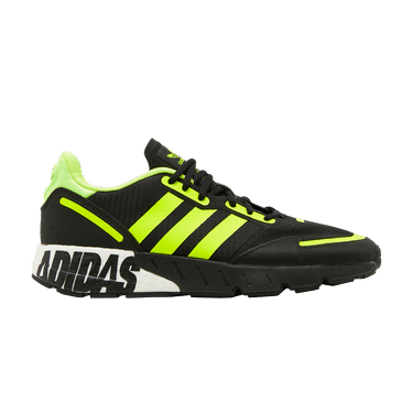 Adidas ZX 1K Boost 'Bold Logo Graphic - Black Solar Yellow'