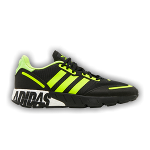 Adidas ZX 1K Boost 'Bold Logo Graphic - Black Solar Yellow'